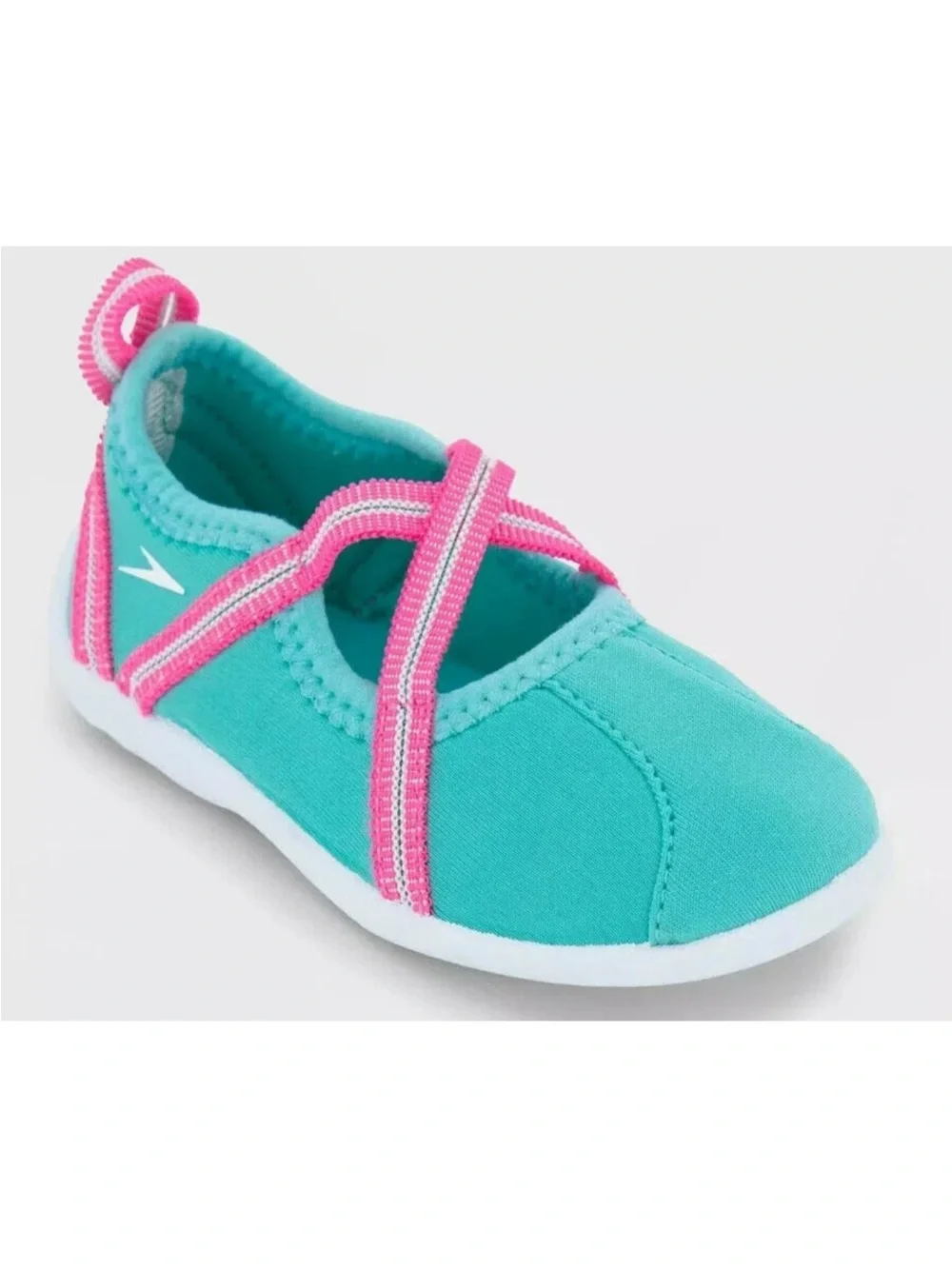 SPEEDO Toddler size 5-6 SMALL Water Pool Mesh Elastic Slip-On Shoes NEW
